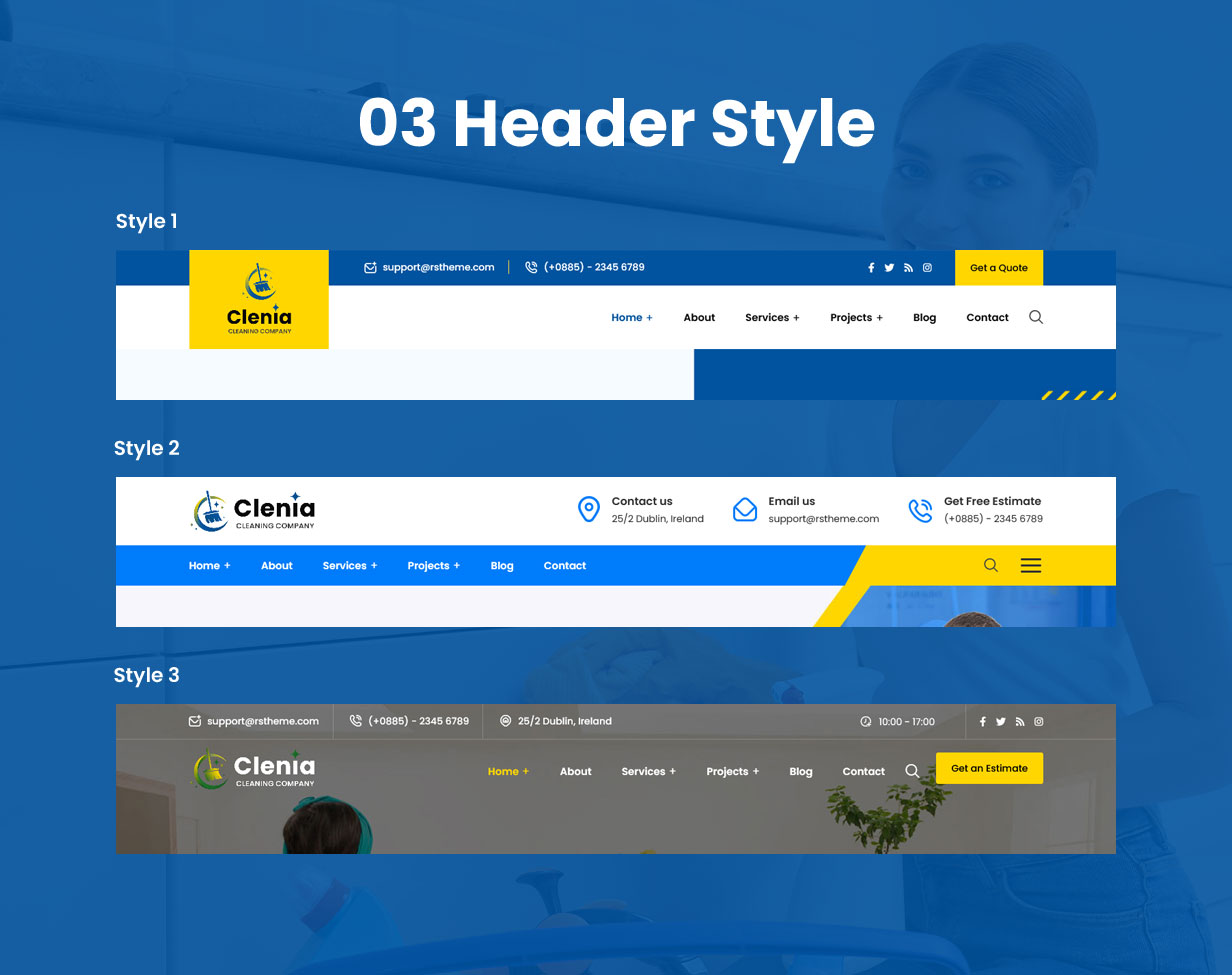 Clenia - Cleaning Services HTML Template