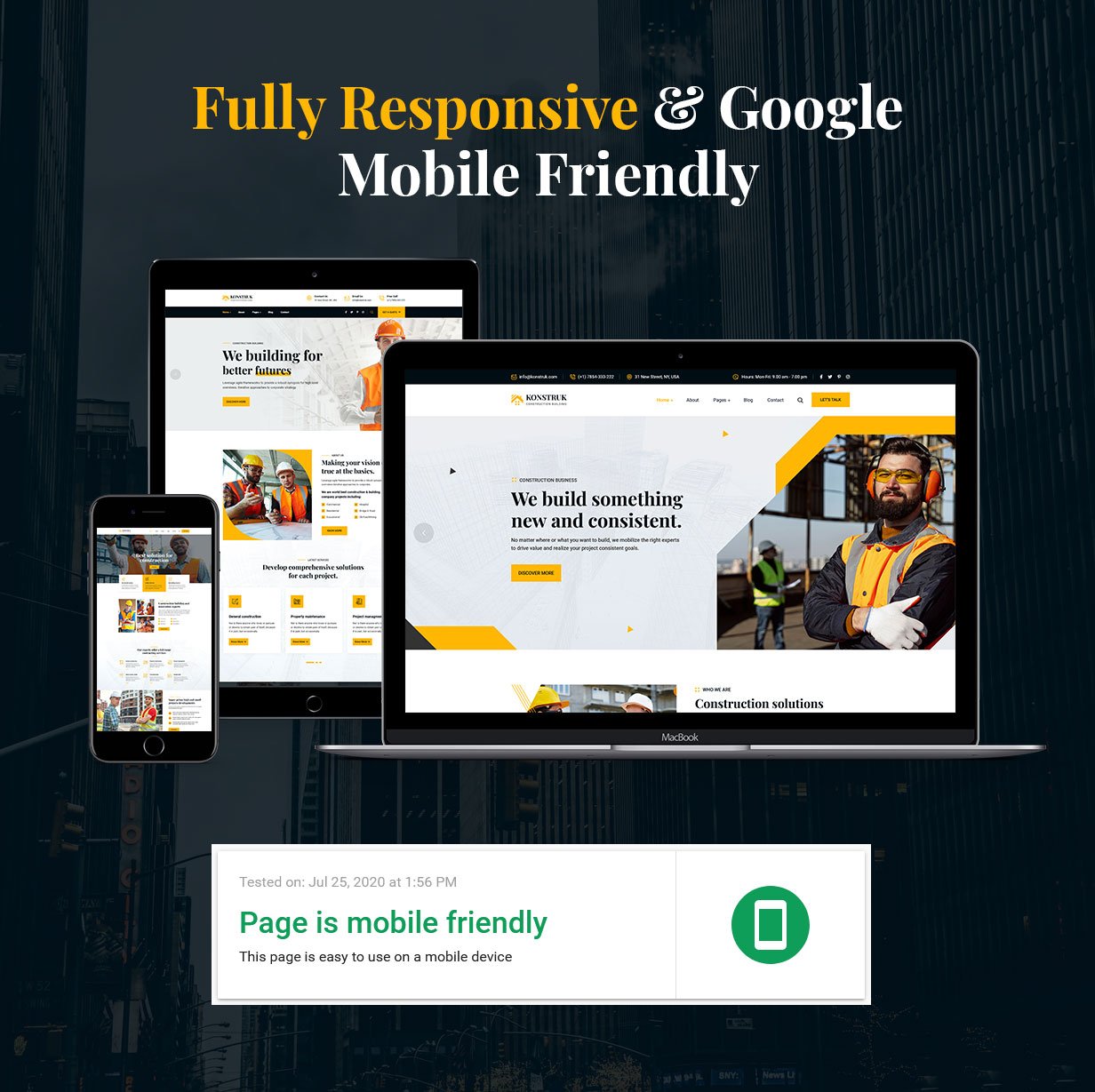 Konstruk - Construction HTML Template