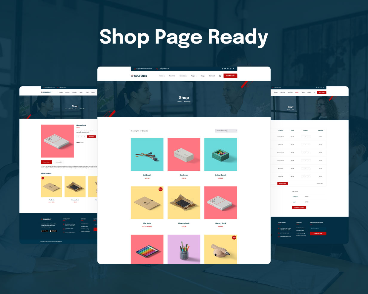 Solvency - Finance & Credit Repair HTML Template